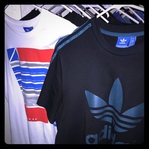 2 Adidas Shirts